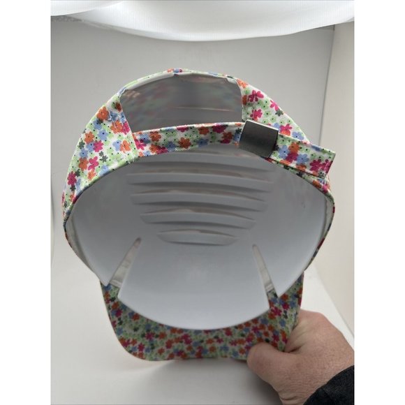 GYMBOREE Baseball Cap Girls Med/Large Hat  Floral Adjustable Strapback GR10 - Picture 3 of 6